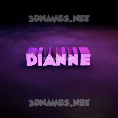 dianne in Big Purple style - 3D name wallpaper dianne in Big Purple style - 3D name wallpaper