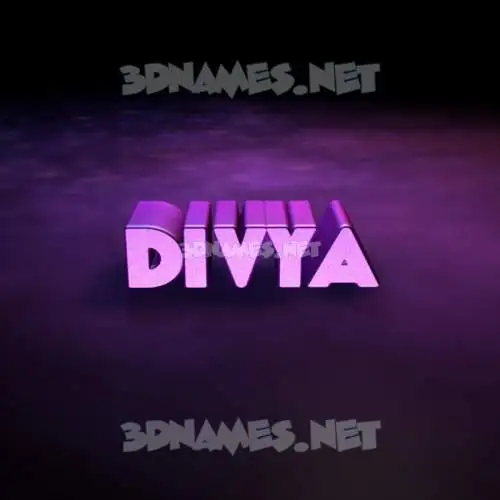 divya in Big Purple style - 3D name wallpaper divya in Big Purple style - 3D name wallpaper