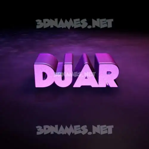 djar in Big Purple style - 3D name wallpaper djar in Big Purple style - 3D name wallpaper