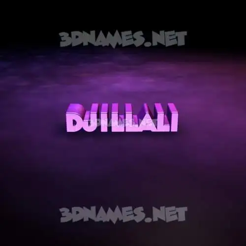 djillali in Big Purple style - 3D name wallpaper djillali in Big Purple style - 3D name wallpaper