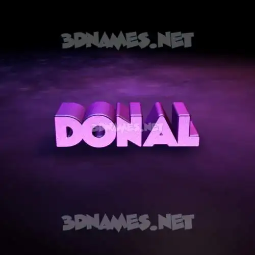 donal in Big Purple style - 3D name wallpaper donal in Big Purple style - 3D name wallpaper