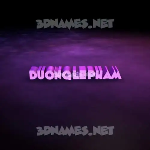 duonglepham in Big Purple style - 3D name wallpaper duonglepham in Big Purple style - 3D name wallpaper
