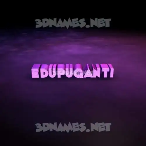 edupuganti in Big Purple style - 3D name wallpaper edupuganti in Big Purple style - 3D name wallpaper