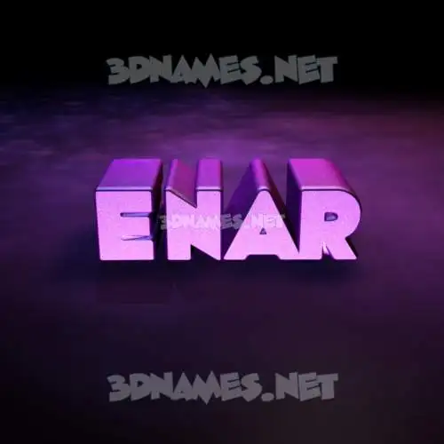 enar in Big Purple style - 3D name wallpaper enar in Big Purple style - 3D name wallpaper