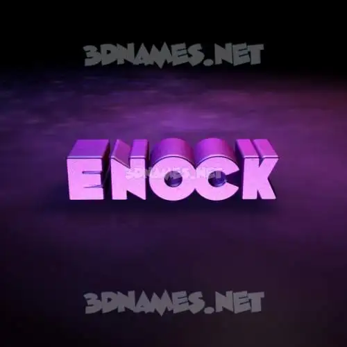 enock in Big Purple style - 3D name wallpaper enock in Big Purple style - 3D name wallpaper