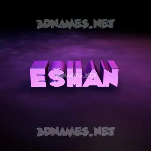 eshan in Big Purple style - 3D name wallpaper eshan in Big Purple style - 3D name wallpaper