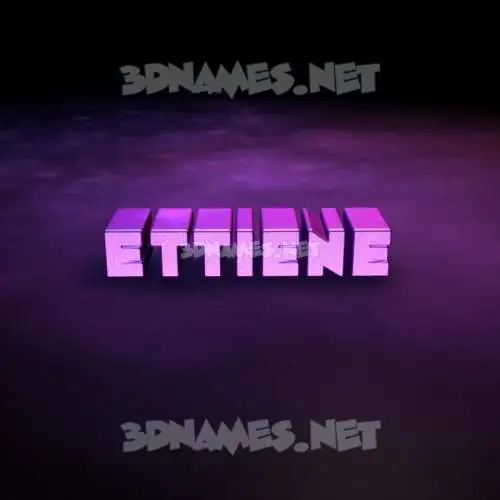 ettiene in Big Purple style - 3D name wallpaper ettiene in Big Purple style - 3D name wallpaper