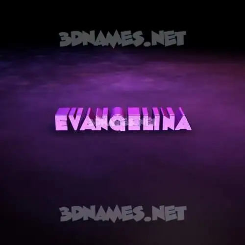 evangelina in Big Purple style - 3D name wallpaper evangelina in Big Purple style - 3D name wallpaper