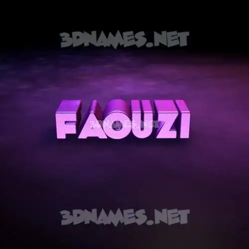 faouzi in Big Purple style - 3D name wallpaper faouzi in Big Purple style - 3D name wallpaper