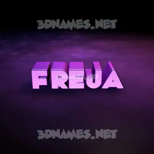 freja in Big Purple style - 3D name wallpaper freja in Big Purple style - 3D name wallpaper