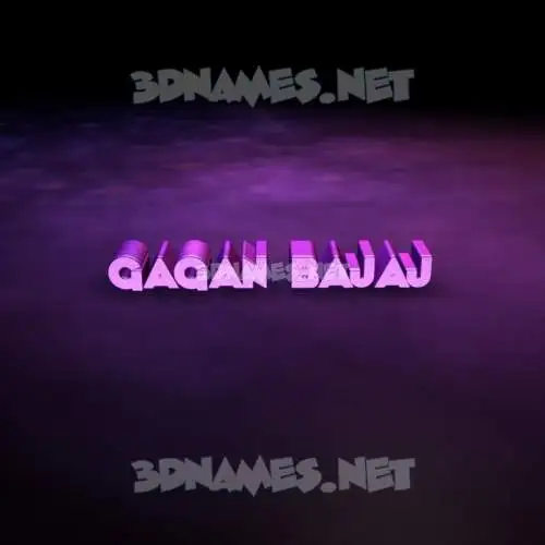 gagan bajaj in Big Purple style - 3D name wallpaper gagan bajaj in Big Purple style - 3D name wallpaper