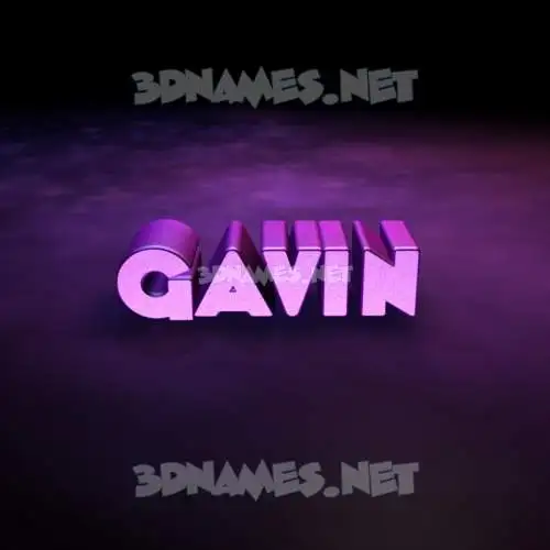 gavin in Big Purple style - 3D name wallpaper gavin in Big Purple style - 3D name wallpaper