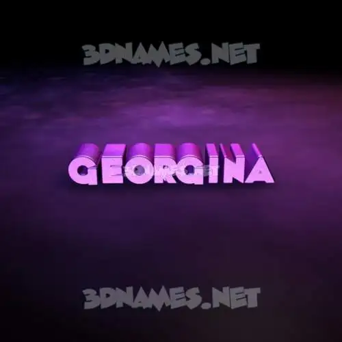 georgina in Big Purple style - 3D name wallpaper georgina in Big Purple style - 3D name wallpaper