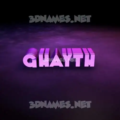 ghayth in Big Purple style - 3D name wallpaper ghayth in Big Purple style - 3D name wallpaper