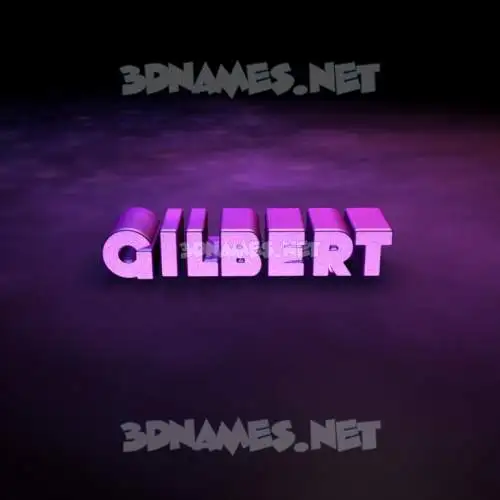 gilbert in Big Purple style - 3D name wallpaper gilbert in Big Purple style - 3D name wallpaper