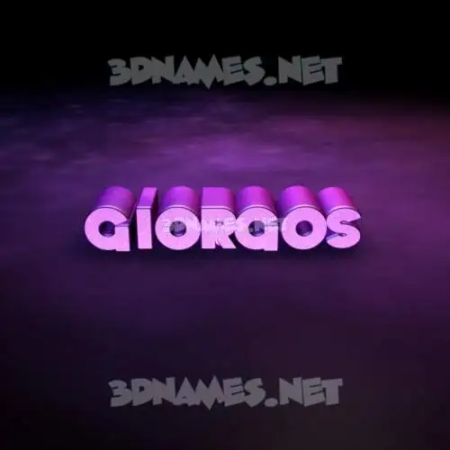 giorgos in Big Purple style - 3D name wallpaper giorgos in Big Purple style - 3D name wallpaper