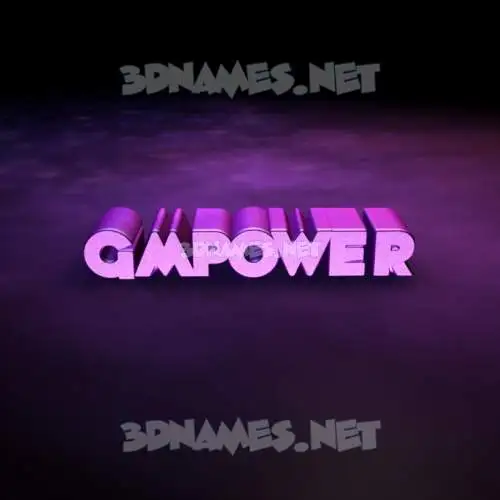 gmpower in Big Purple style - 3D name wallpaper gmpower in Big Purple style - 3D name wallpaper