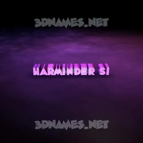 harminder si in Big Purple style - 3D name wallpaper harminder si in Big Purple style - 3D name wallpaper