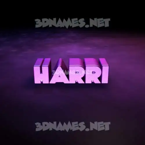 harri in Big Purple style - 3D name wallpaper harri in Big Purple style - 3D name wallpaper