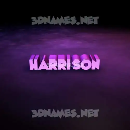 harrison in Big Purple style - 3D name wallpaper harrison in Big Purple style - 3D name wallpaper