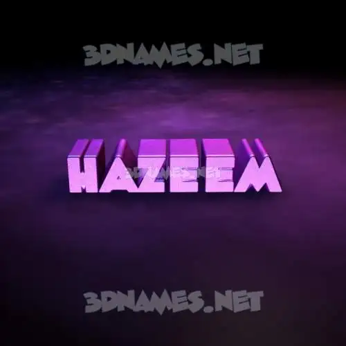 hazeem in Big Purple style - 3D name wallpaper hazeem in Big Purple style - 3D name wallpaper