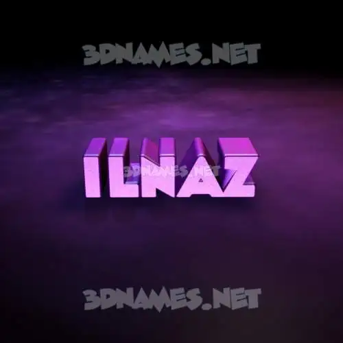 ilnaz in Big Purple style - 3D name wallpaper ilnaz in Big Purple style - 3D name wallpaper