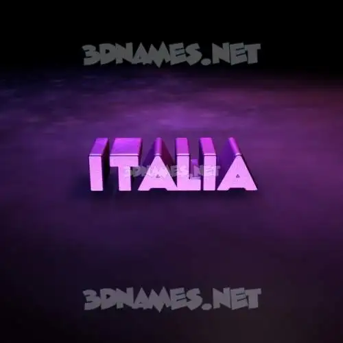 italia in Big Purple style - 3D name wallpaper italia in Big Purple style - 3D name wallpaper