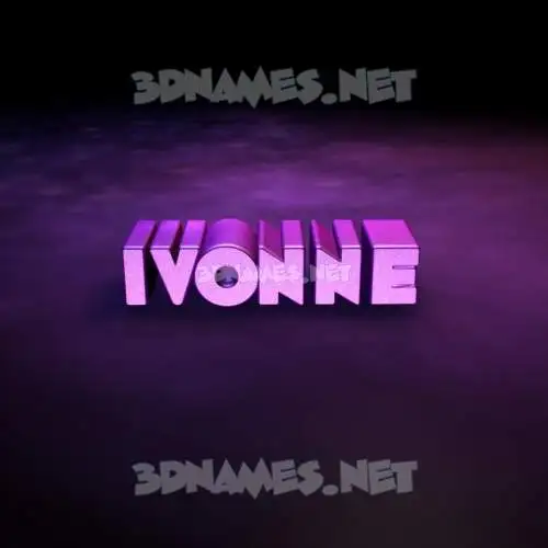 ivonne in Big Purple style - 3D name wallpaper ivonne in Big Purple style - 3D name wallpaper