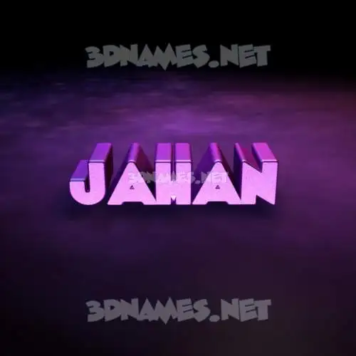 jahan in Big Purple style - 3D name wallpaper jahan in Big Purple style - 3D name wallpaper