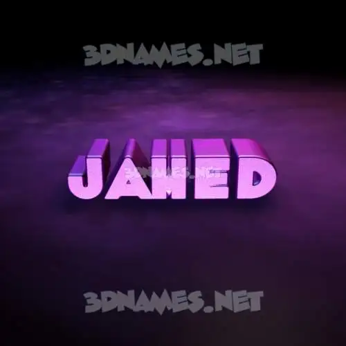 jahed in Big Purple style - 3D name wallpaper jahed in Big Purple style - 3D name wallpaper