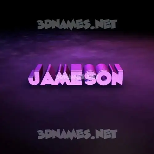 jameson in Big Purple style - 3D name wallpaper jameson in Big Purple style - 3D name wallpaper