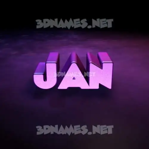jan in Big Purple style - 3D name wallpaper jan in Big Purple style - 3D name wallpaper