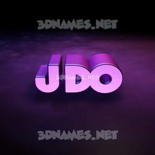 jdo in Big Purple style - 3D name wallpaper jdo in Big Purple style - 3D name wallpaper