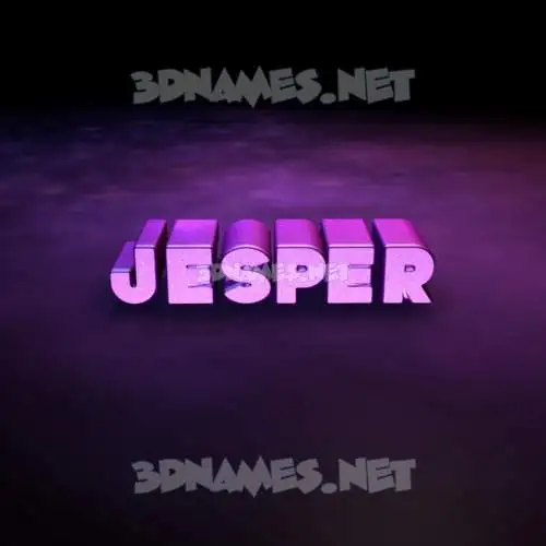jesper in Big Purple style - 3D name wallpaper jesper in Big Purple style - 3D name wallpaper