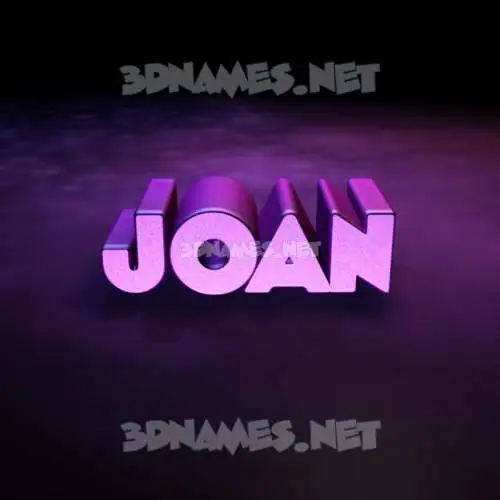 joan in Big Purple style - 3D name wallpaper joan in Big Purple style - 3D name wallpaper