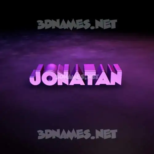 jonatan in Big Purple style - 3D name wallpaper jonatan in Big Purple style - 3D name wallpaper