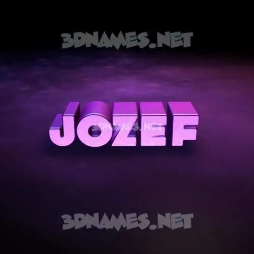 jozef in Big Purple style - 3D name wallpaper jozef in Big Purple style - 3D name wallpaper