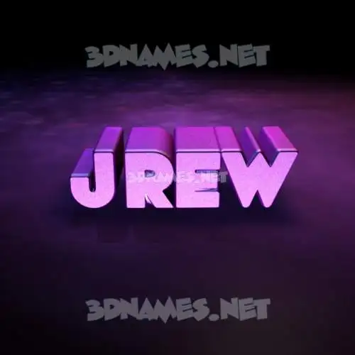 jrew in Big Purple style - 3D name wallpaper jrew in Big Purple style - 3D name wallpaper