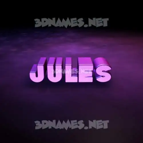 jules in Big Purple style - 3D name wallpaper jules in Big Purple style - 3D name wallpaper