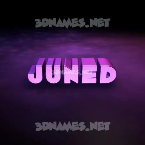 juned in Big Purple style - 3D name wallpaper juned in Big Purple style - 3D name wallpaper
