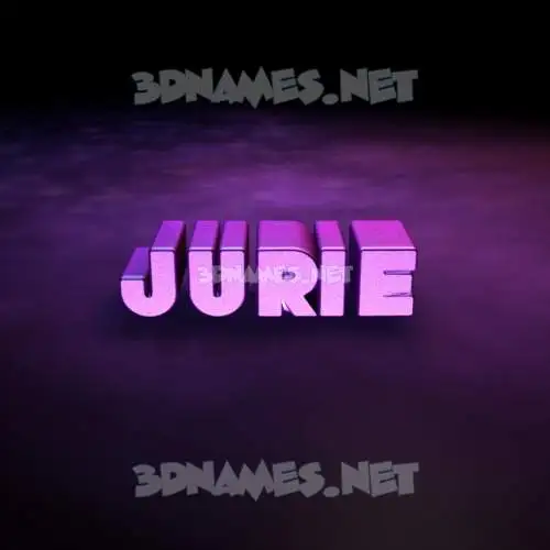 jurie in Big Purple style - 3D name wallpaper jurie in Big Purple style - 3D name wallpaper