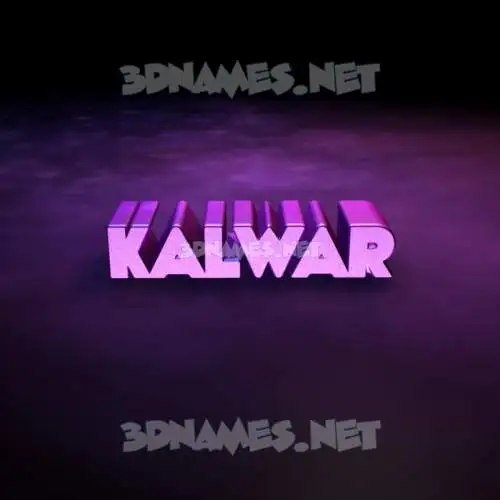 kalwar in Big Purple style - 3D name wallpaper kalwar in Big Purple style - 3D name wallpaper