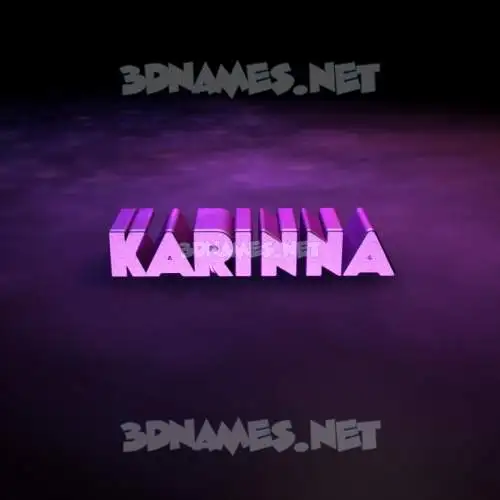 karinna in Big Purple style - 3D name wallpaper karinna in Big Purple style - 3D name wallpaper