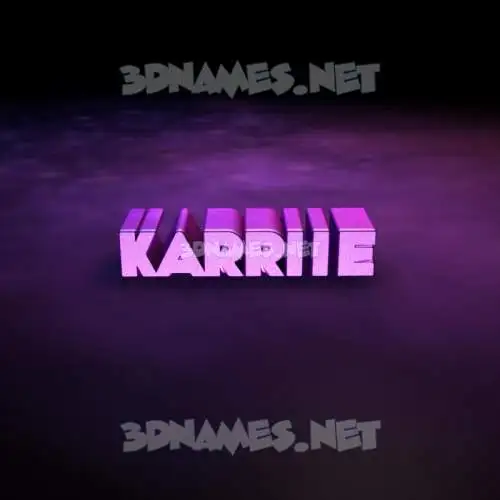 karriie in Big Purple style - 3D name wallpaper karriie in Big Purple style - 3D name wallpaper