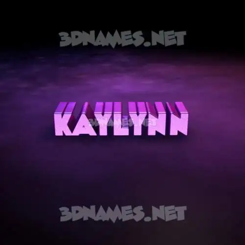 kaylynn in Big Purple style - 3D name wallpaper kaylynn in Big Purple style - 3D name wallpaper