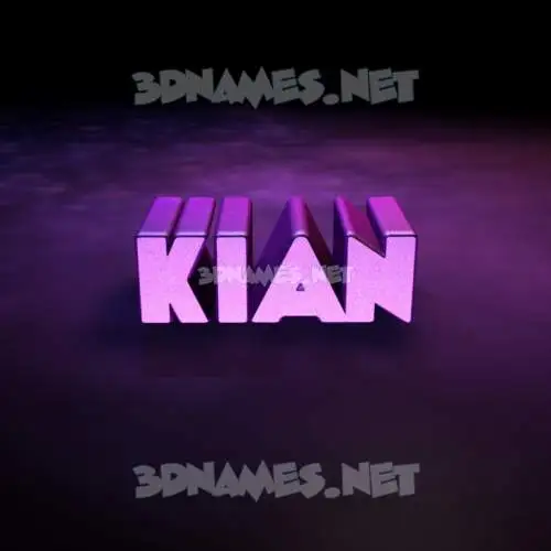 kian in Big Purple style - 3D name wallpaper kian in Big Purple style - 3D name wallpaper