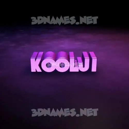 koolji in Big Purple style - 3D name wallpaper koolji in Big Purple style - 3D name wallpaper