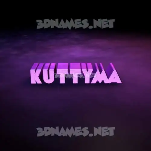 kuttyma in Big Purple style - 3D name wallpaper kuttyma in Big Purple style - 3D name wallpaper