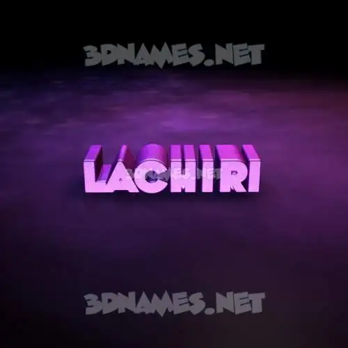 lachiri in Big Purple style - 3D name wallpaper lachiri in Big Purple style - 3D name wallpaper