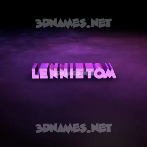 lennietom in Big Purple style - 3D name wallpaper lennietom in Big Purple style - 3D name wallpaper